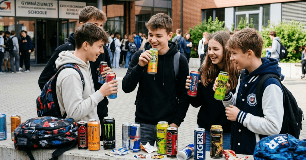 Tekutý hazard pro dětské srdce: Nadměrné pití energetických nápojů zastaví jen zákaz prodeje