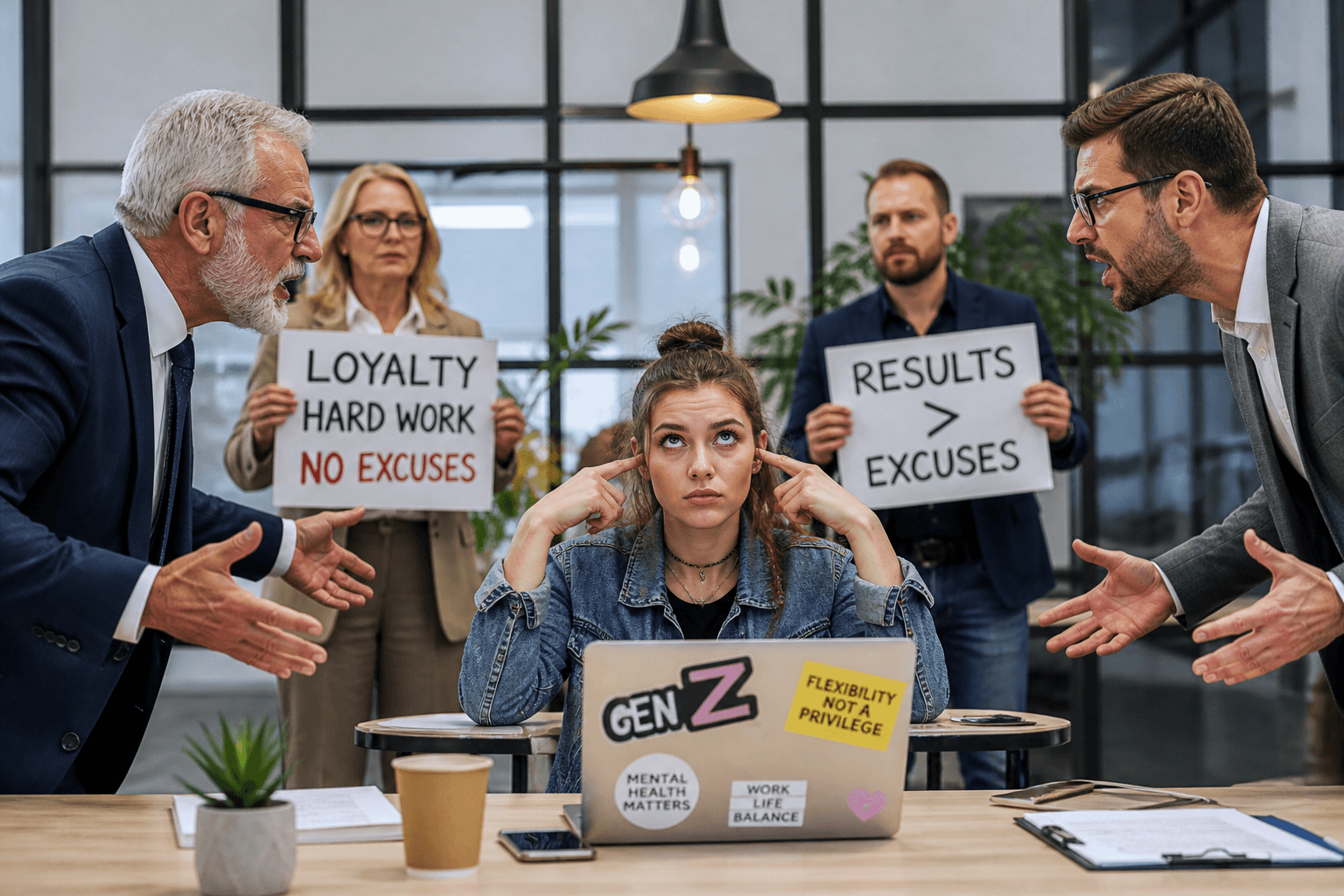 Válka generací na pracovišti: Zetka se bouří proti boomerům i mileniálům. Co už mladí odmítají dělat?