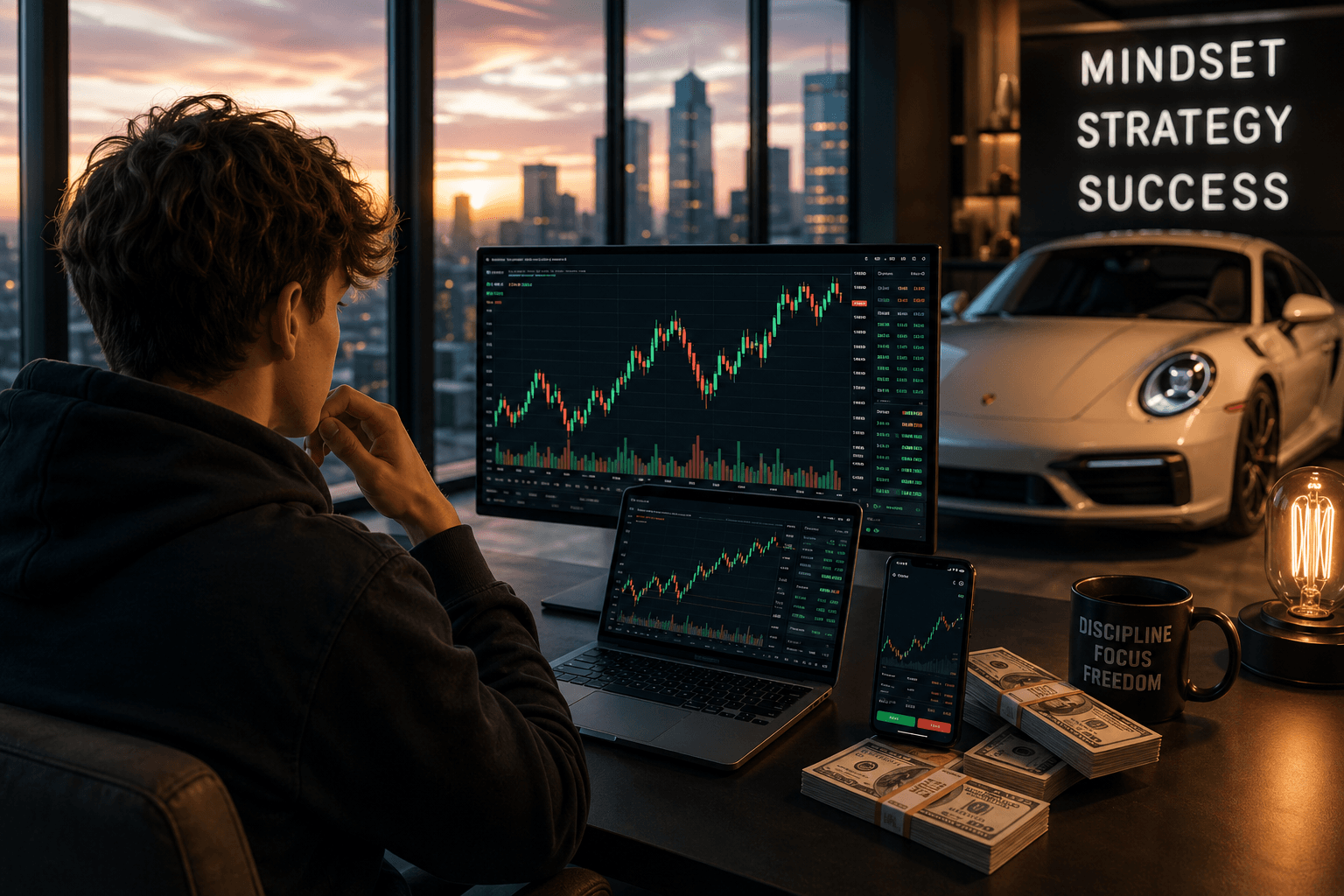 Investování a trading mezi mladými: sen o milionech bez práce?