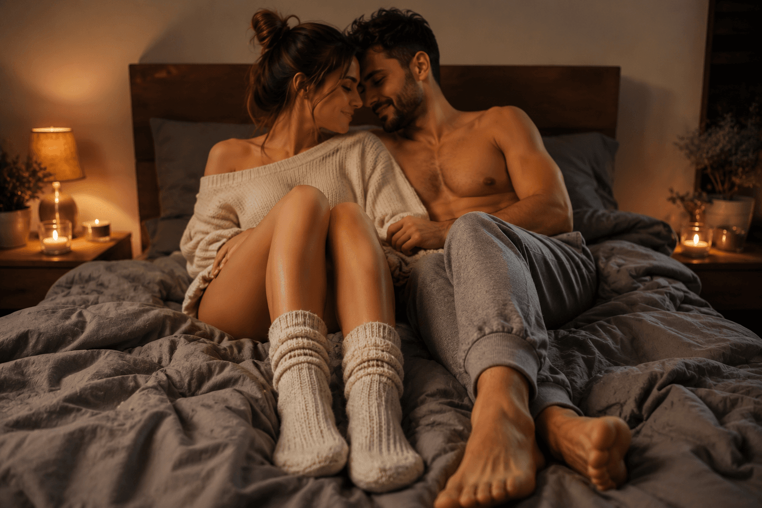 Máte při sexu ponožky? Možná vás čeká lepší orgasmus, tvrdí odborníci