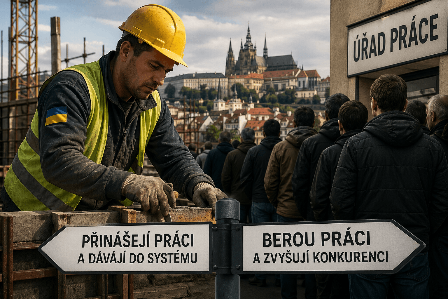 Ukrajinci v Česku: Berou lidem práci, nebo drží ekonomiku nad vodou? Nepříjemná pravda je složitější