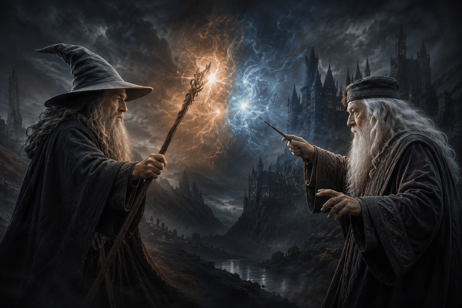 Gandalf vs. Brumbál: Kdo by zvítězil v souboji dvou největších čarodějů filmové historie?
