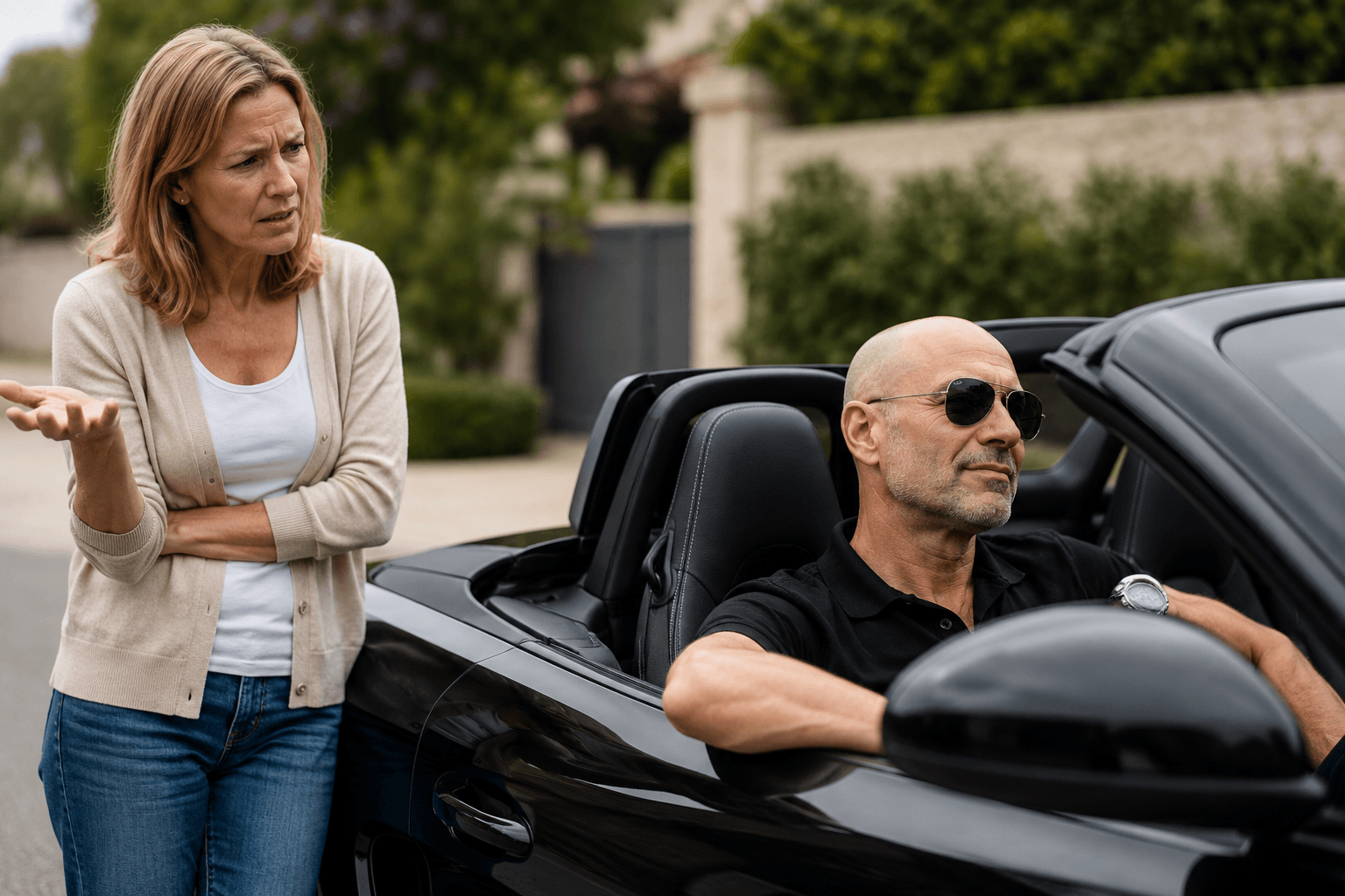 „Koupil si motorku, změnil parfém a najednou chtěl být zase kluk.“ Muži v krizi středního věku umí převrátit vztah vzhůru nohama