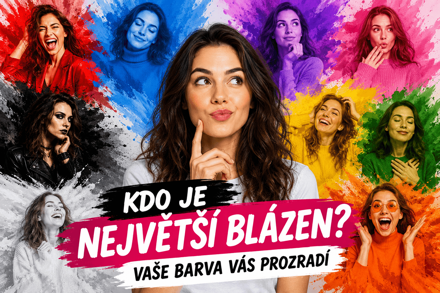 Kdo je největší blázen? Vaše oblíbená barva vás prozradí víc, než si myslíte!